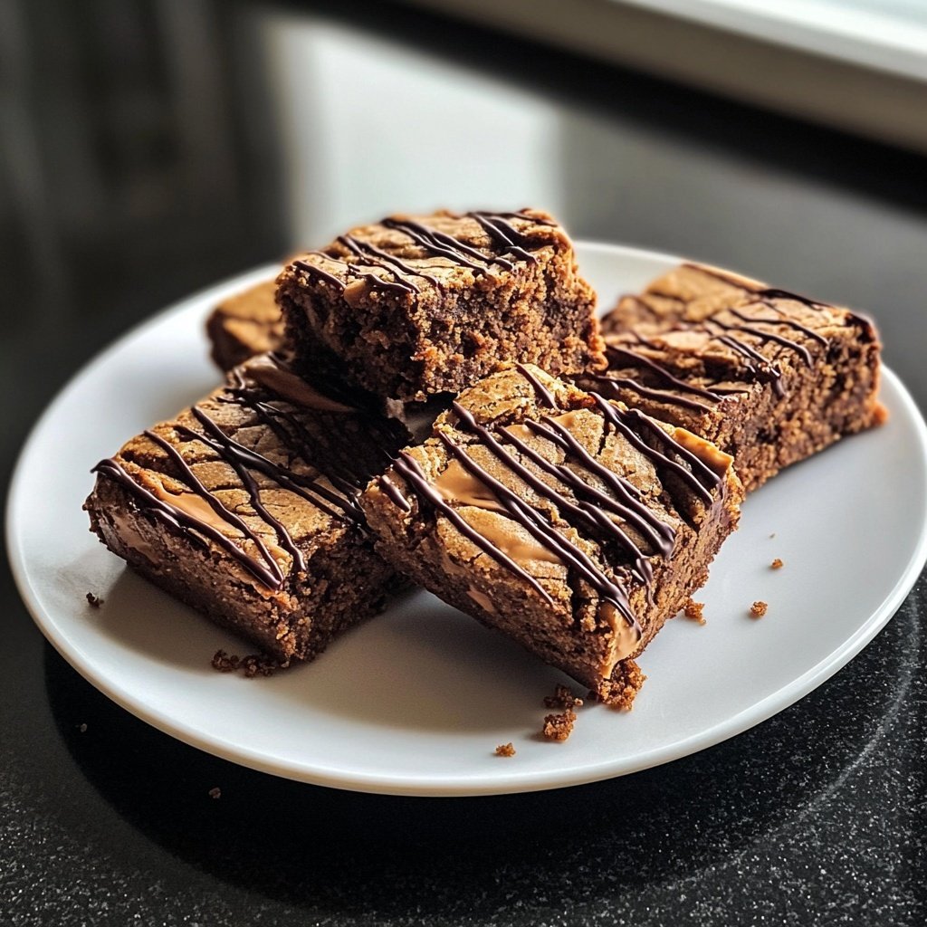 Zuckerfreie Schoko-Erdnussriegel