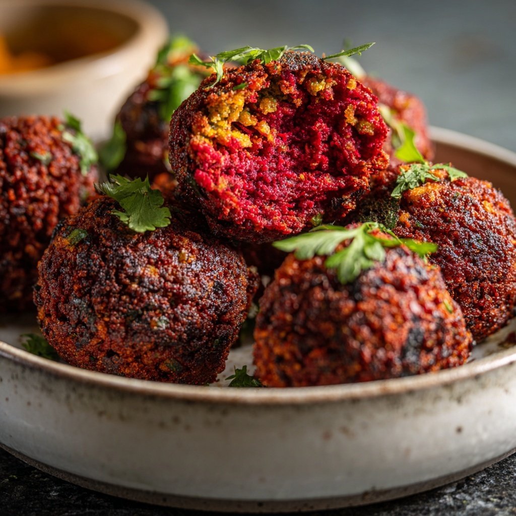 Falafel mit Rote-Bete