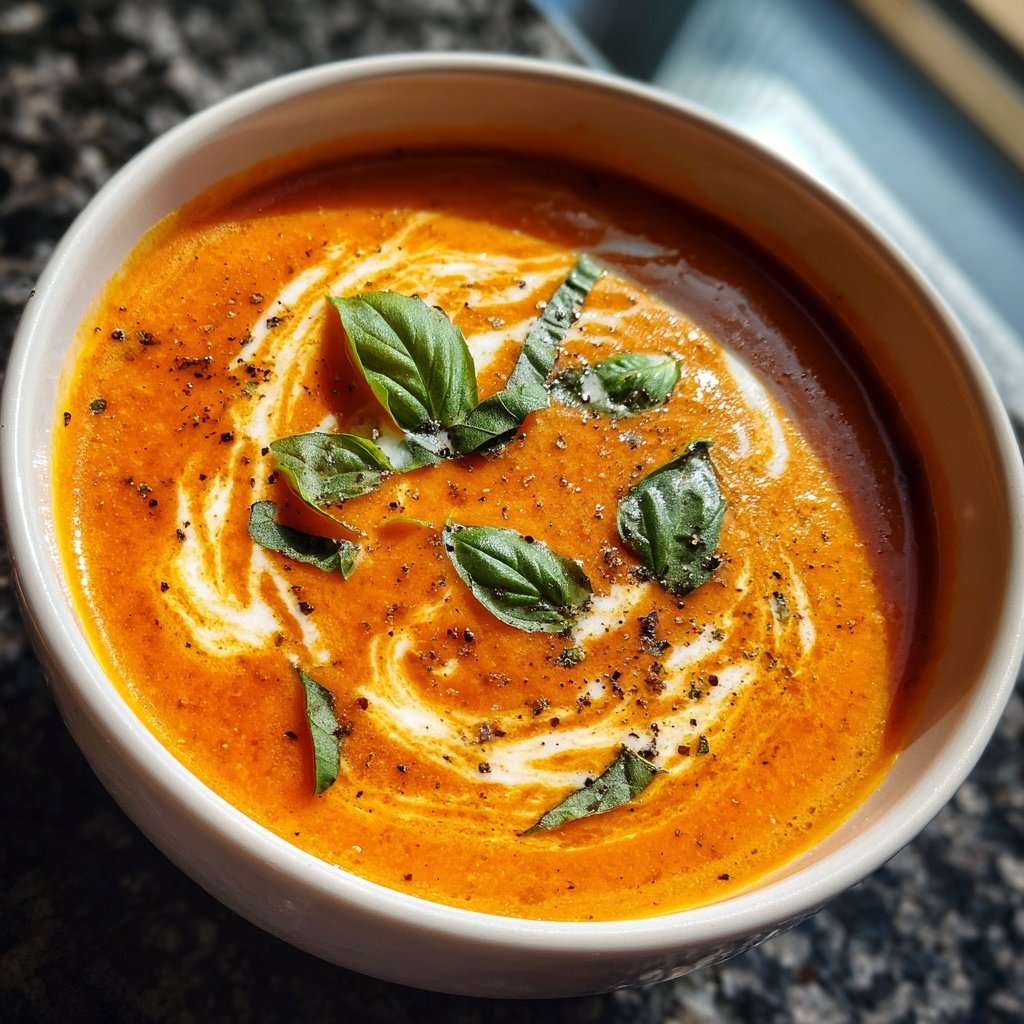 Cremige Tomatensuppe