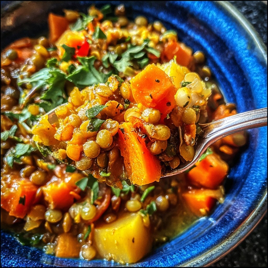 Karotten Linsen Eintopf