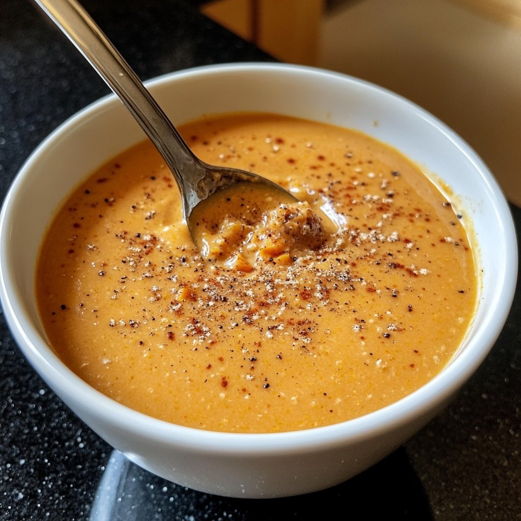 Kürbissuppe ohne Sahne