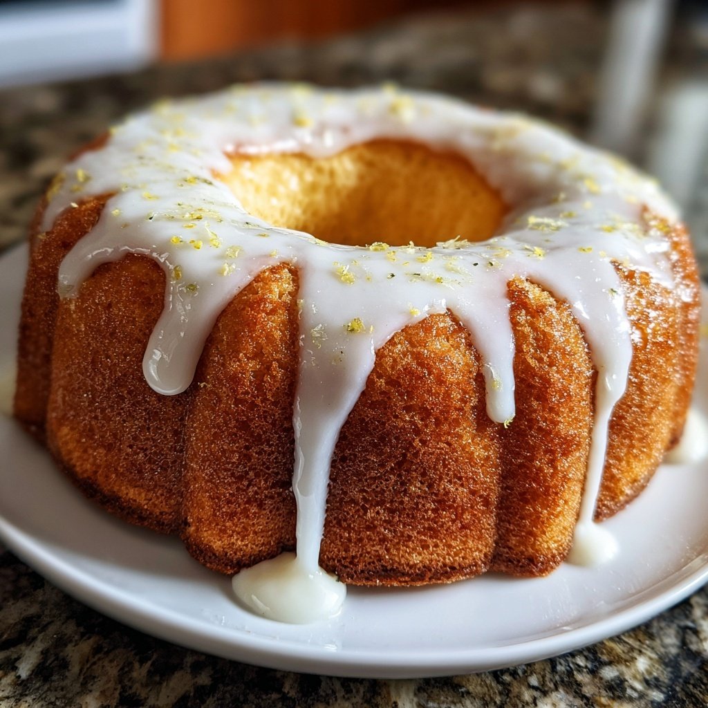 Zitronenkuchen mit Joghurt