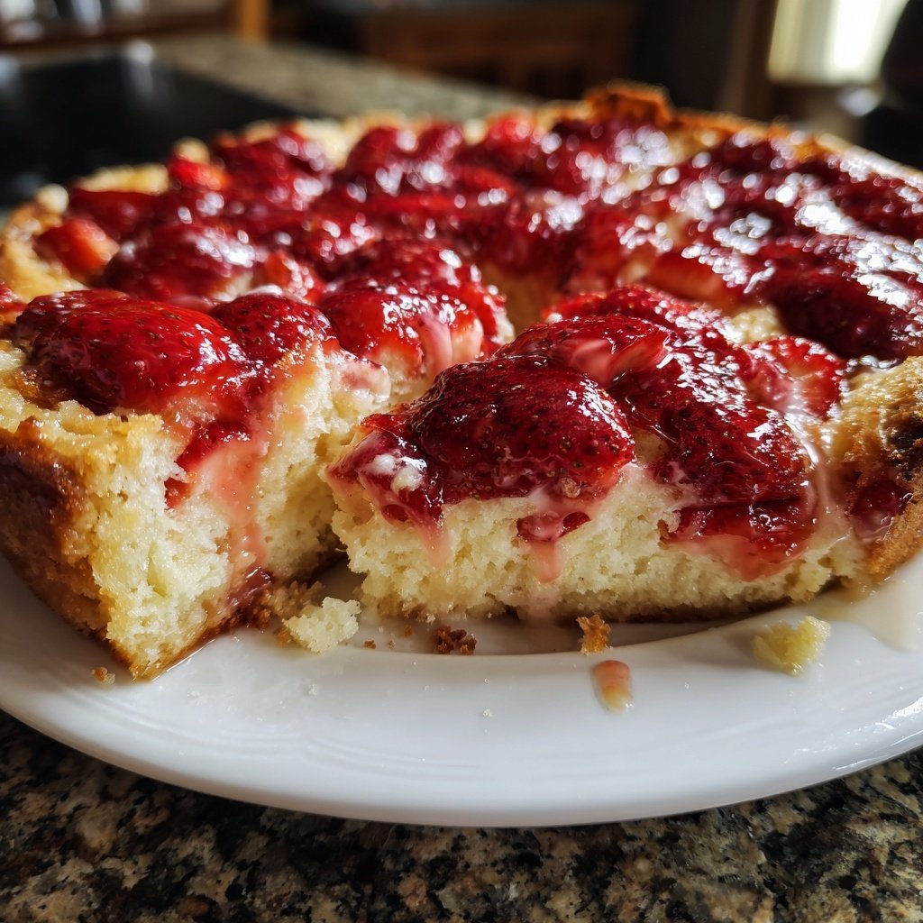 Erdbeerkuchen Vom Blech