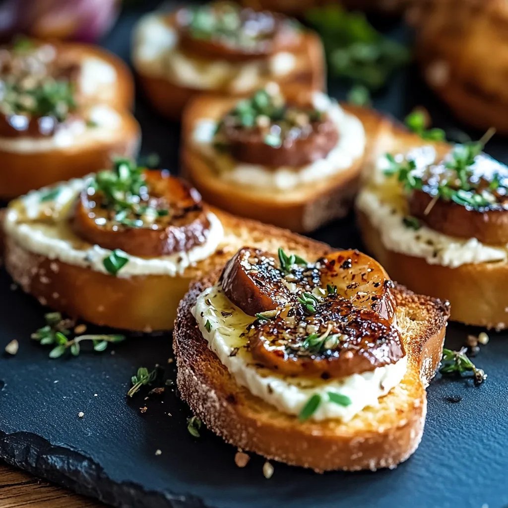 Balsamico-Ofenfeigen-Crostinis für jeden Anlass