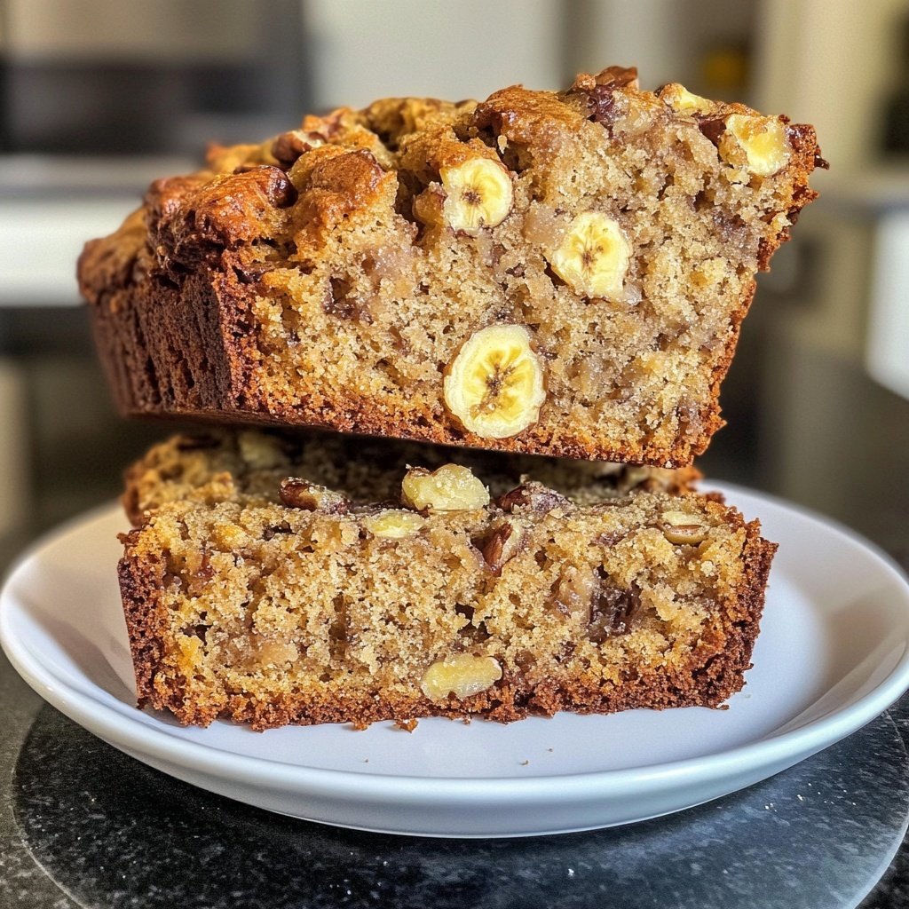 Bananenbrot zum Frühstück