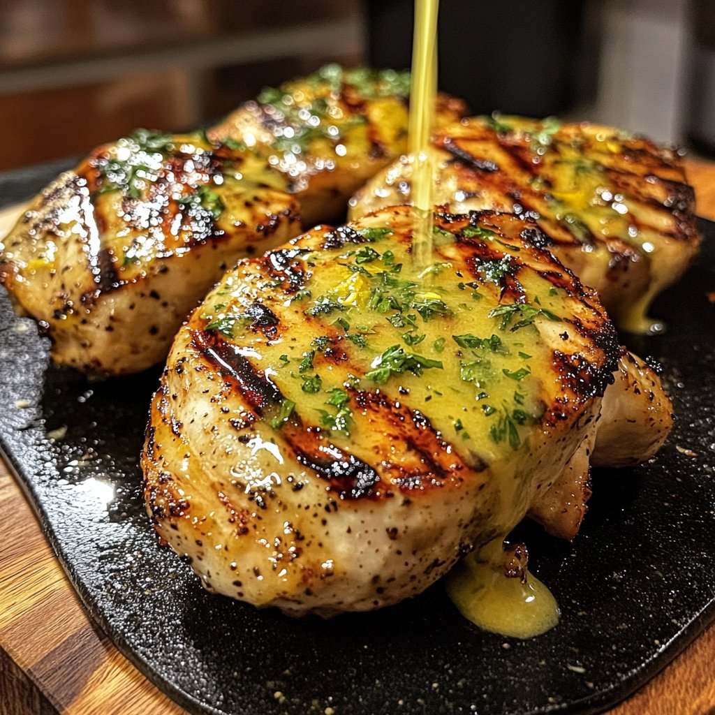 Hähnchenbrust mit Zitronensauce