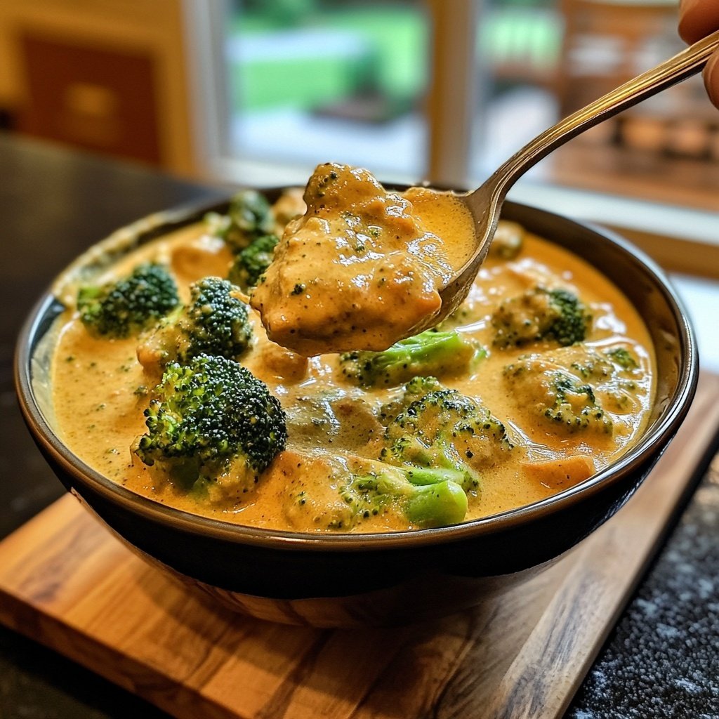 Curry mit Brokkoli und Erdnuss