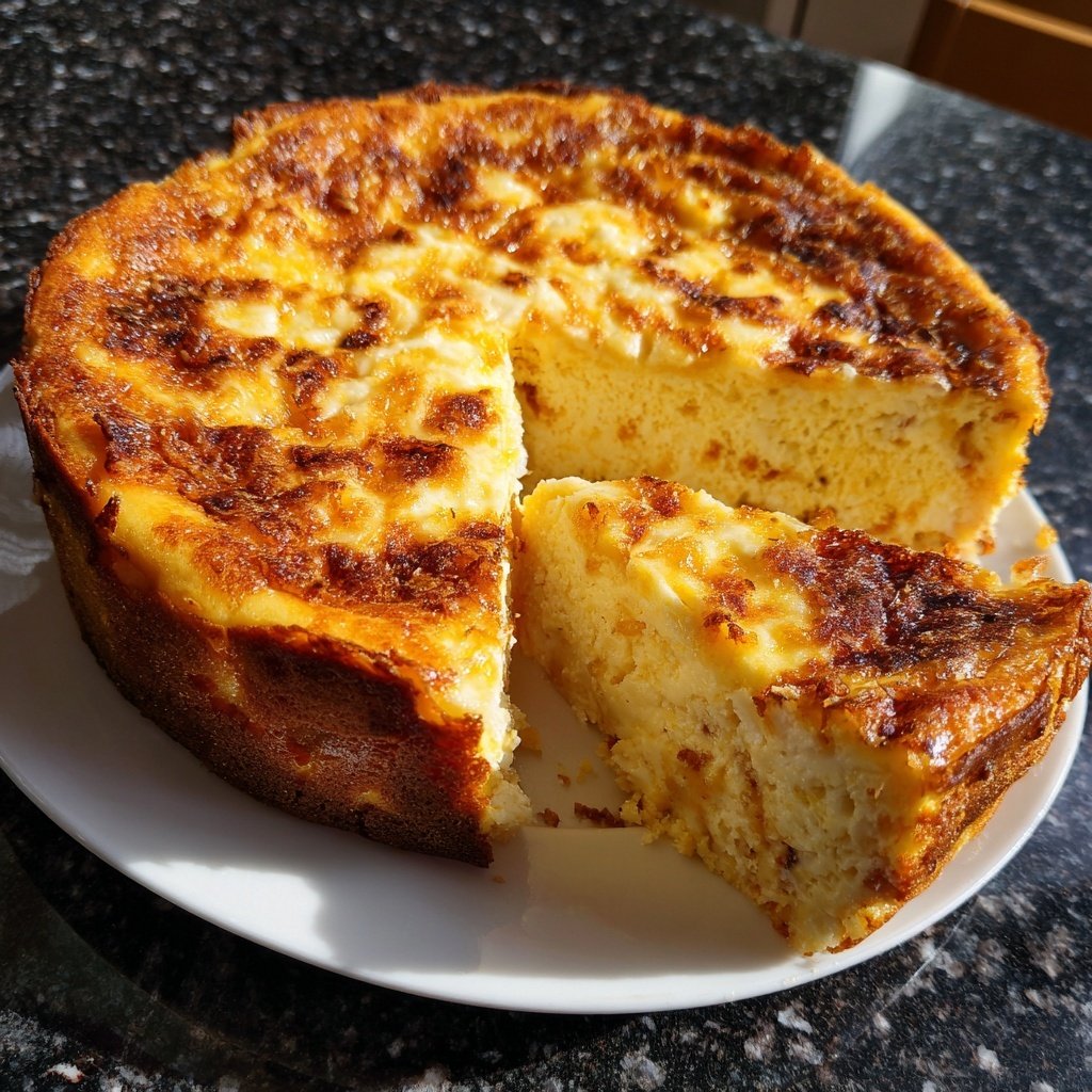 Käsekuchen mit Orangenaroma