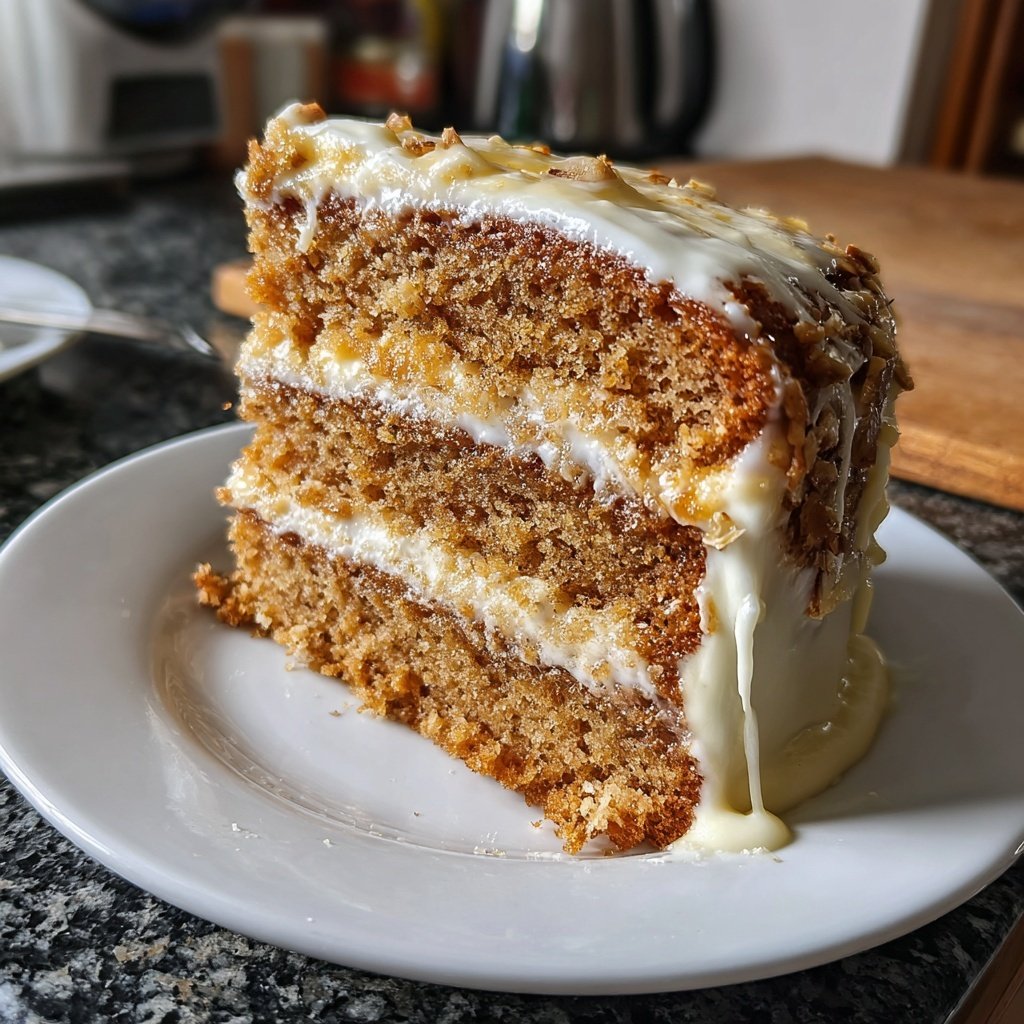 Vegane schwedische Mandeltorte